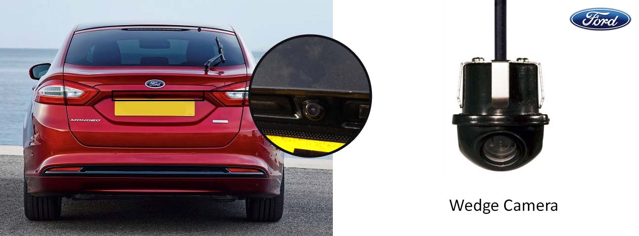 ford mondeo reversing rear view wedge camera